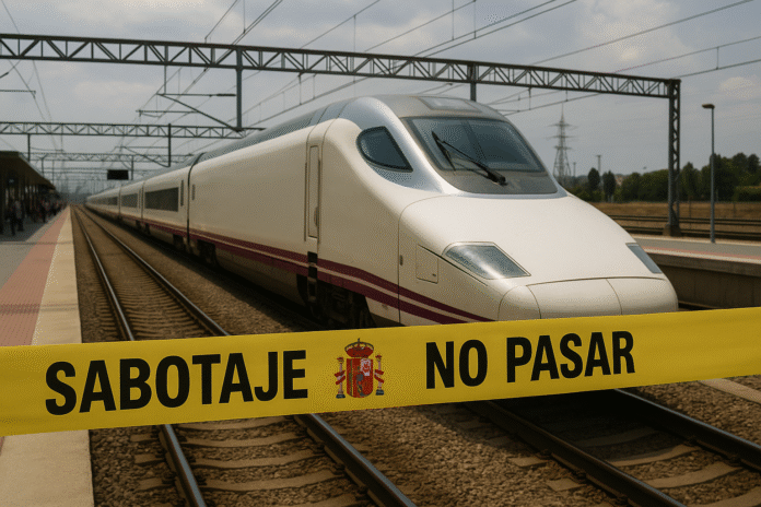 Sabotaje trenes