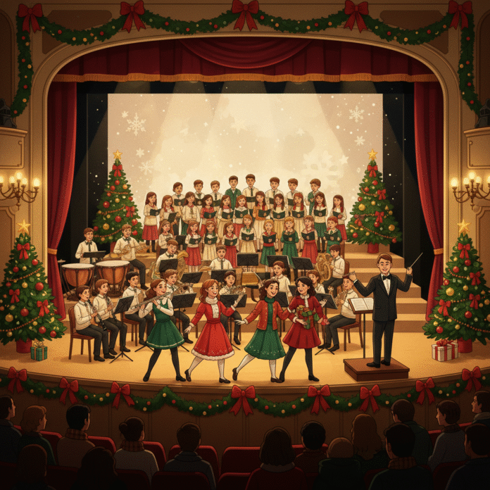 Y se montó el belén