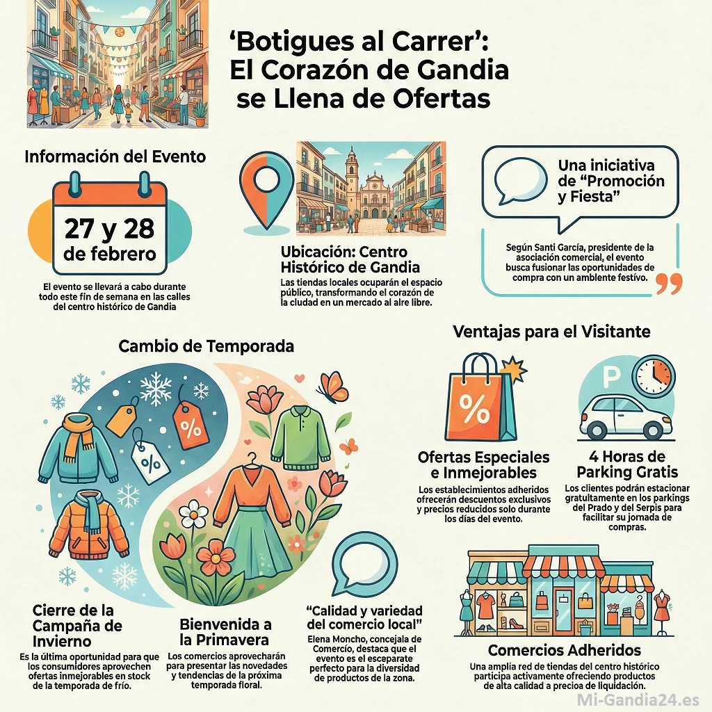 'Botigues al Carrer' en Gandia 2 'Botigues al Carrer' en Gandia