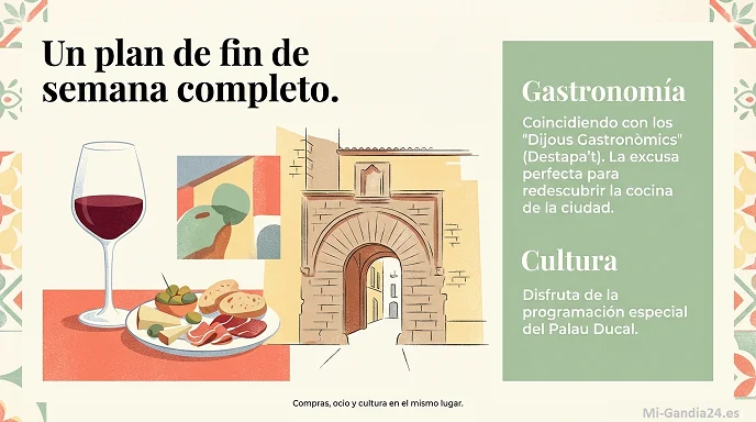 'Botigues al Carrer' en Gandia 1 Botigues al Carrer, gastronomia, cultura