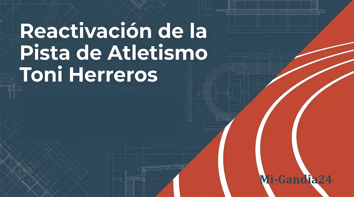 la pista de atletismo Toni Herreros la pista de atletismo Toni Herreros