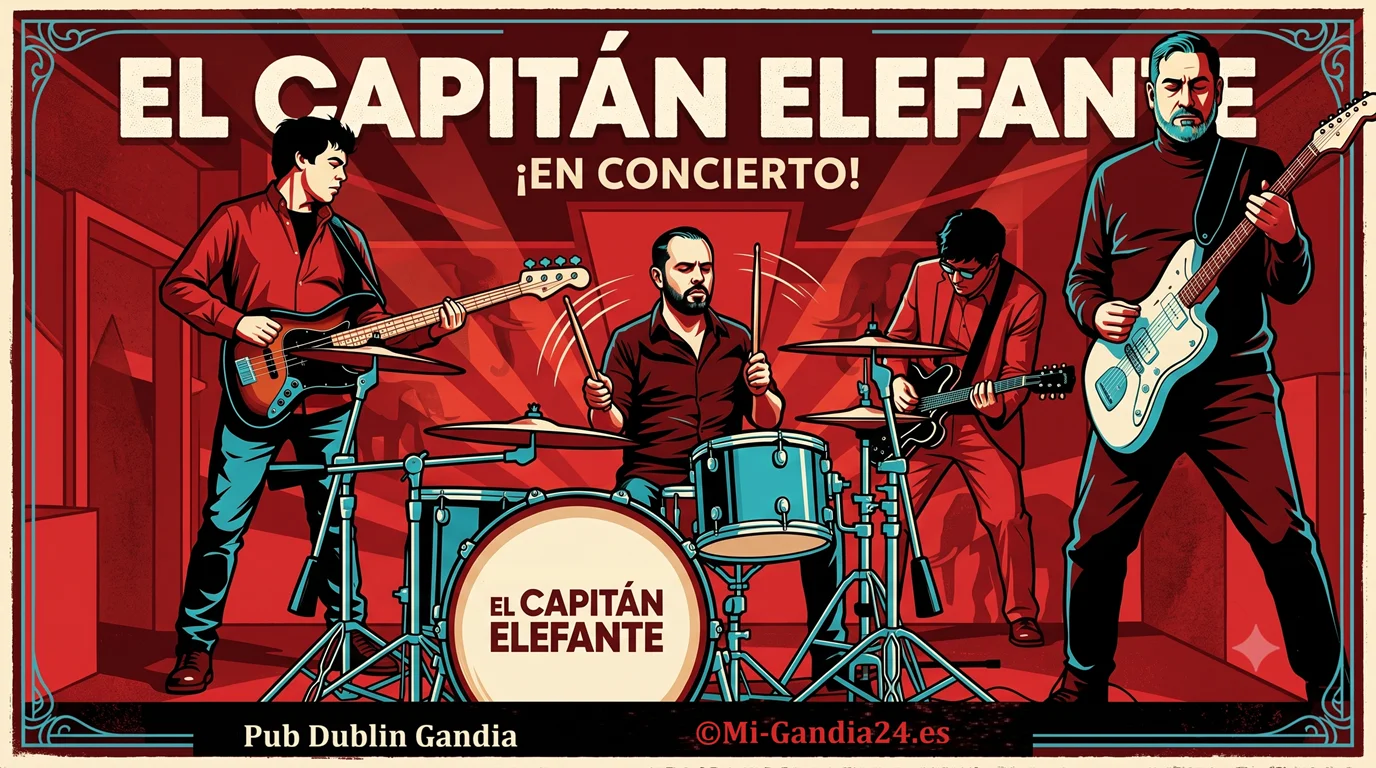 El Capitán Elefante en Dublin Gandia