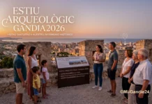 Gandia consolida el ‘Estiu Arqueològic 2026’ con visitas gratuitas Estiu Arqueològic 2026