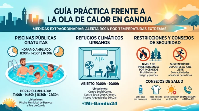 Guía de emergencia frente a la ola de calor