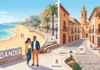 Debate político en Gandia por el modelo turístico Playa y paseo marítimo de Gandía junto a su casco histórico, destacando el comercio, el patrimonio y la gastronomía