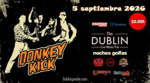 Concierto de Donkey Kick el 5 de septiembre de 2026 a las 23:30 h en The Dublin Live Music Pub
