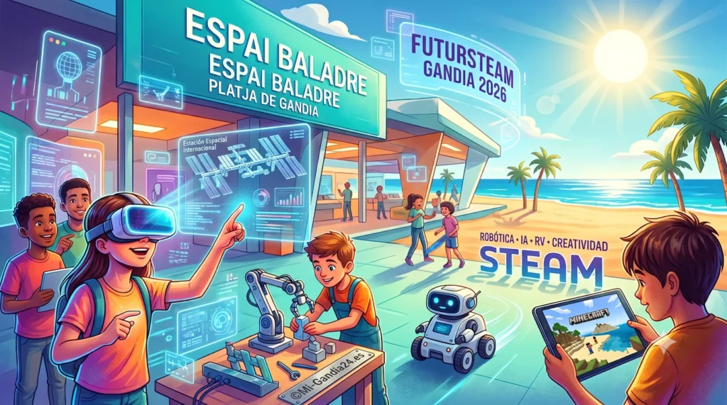 Gandia se consolida como capital de la tecnología educativa 1 FuturSteam 2026