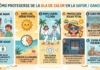 Guía de supervivencia ante una ola de calor en el Mediterráneo Consejos ante la ola de calor: beber agua, evitar el sol de 12 a 17h, usar ropa ligera, protección solar, bajar persianas y cuidar a vulnerables