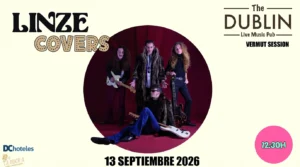 Vermut Session: Linze Covers en Dublin Gandia 6 Cartel del concierto de Linze Covers en The Dublin Live Music Pub, Vermut Session el 13 de septiembre de 2026 a las 12:30 h