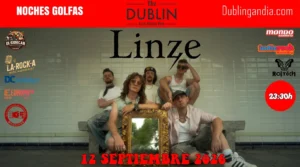 Concierto de Linze en The Dublin Live Music Pub el 12 de septiembre de 2026 a las 23:30 h
