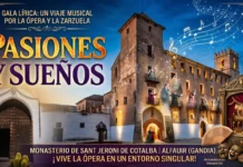 El Monasterio de Sant Jeroni de Cotalba revive las grandes arias de la ópera y la zarzuela con «Pasiones y sueños» Pasiones y Sueños: Gala lírica de ópera y zarzuela en el Monasterio de Sant Jeroni de Cotalba, Alfauir