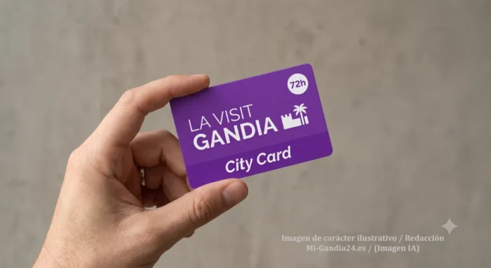 Tarjeta turística La Visit Gandia City Card de 72 horas