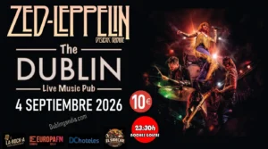Concierto de Zed-Leppelin en The Dublin Gandia 4 Concierto de Zed-Leppelin Dyslexic Tribute en The Dublin Live Music Pub el 4 de septiembre de 2026, 23:30 h. Entrada: 10 €