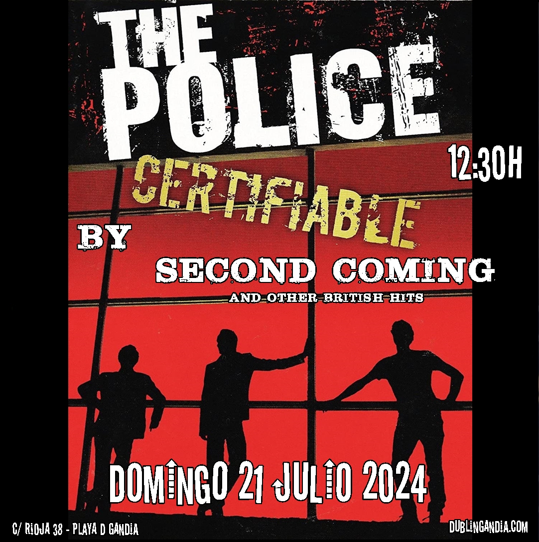 VERMUT SESSION – SECOND COMING – HOMENAJE A THE POLICE AND OTHER HITS BRITISH