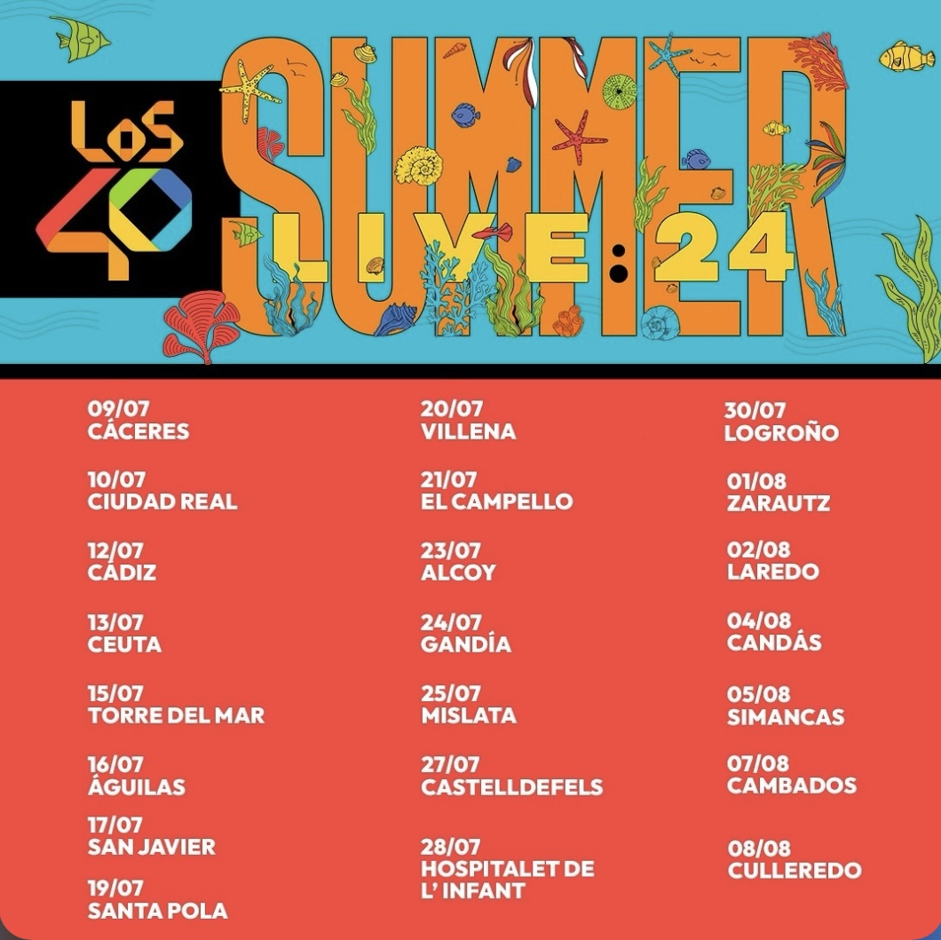 LOS40 Summer Live 2024 en Gandia