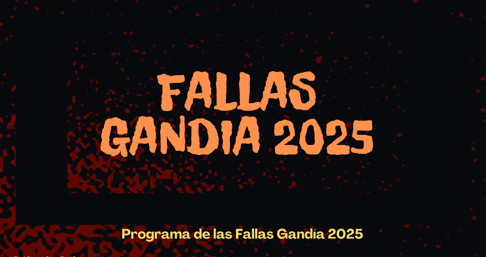 Fallas Gandia 2025