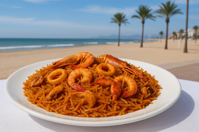 Fideua de Gandia Fideua de Gandia