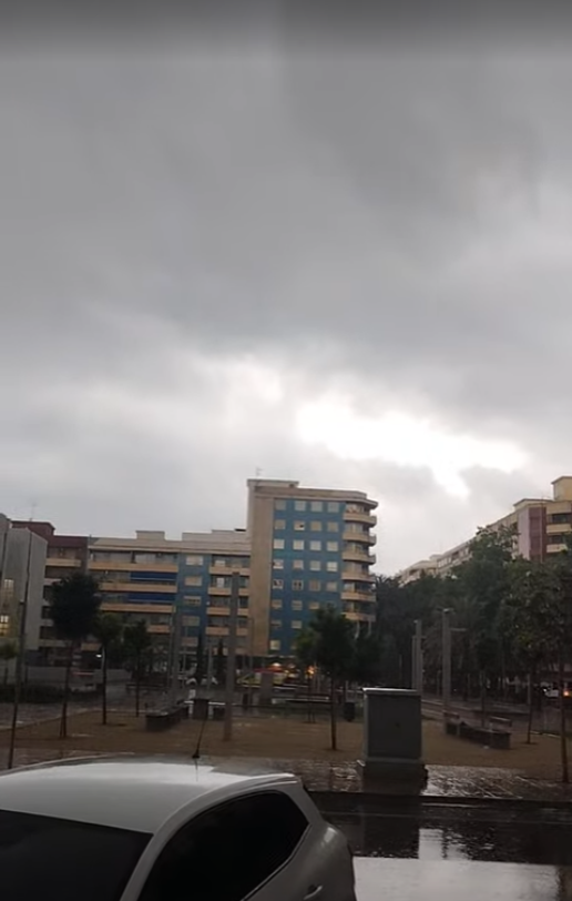Alerta Naranja en Gandia: La Safor bajo lluvias torrenciales 1 Lluvia Gandia 09 octubre