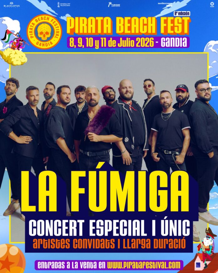 CARTEL LA FÚMIGA PIRATA BEACH FEST 2026 CARTEL LA FÚMIGA PIRATA BEACH FEST 2026