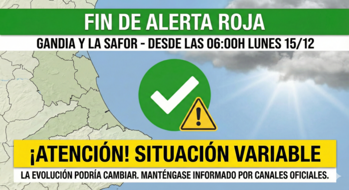 Vuelta a la normalidad en Gandia