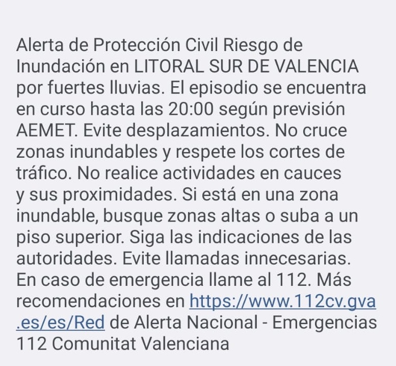 Sigue: Alertas en la region!!!