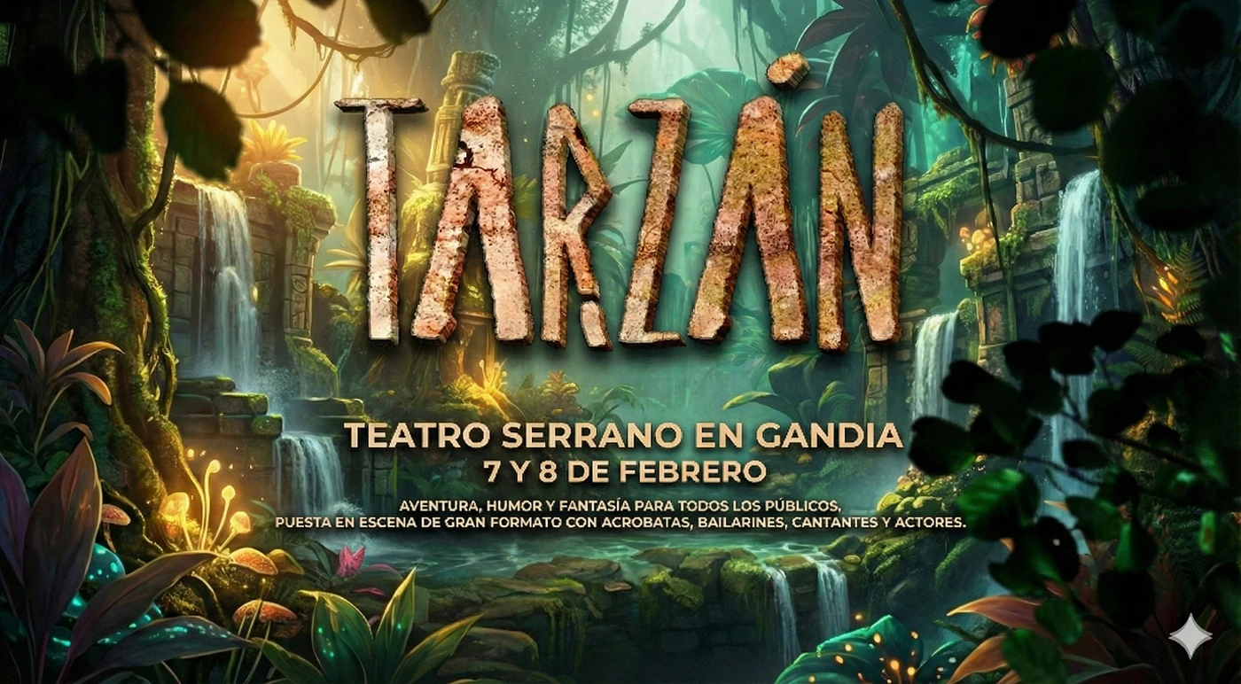 El Musical -Tarzán - Gandia - Teatro Serrano