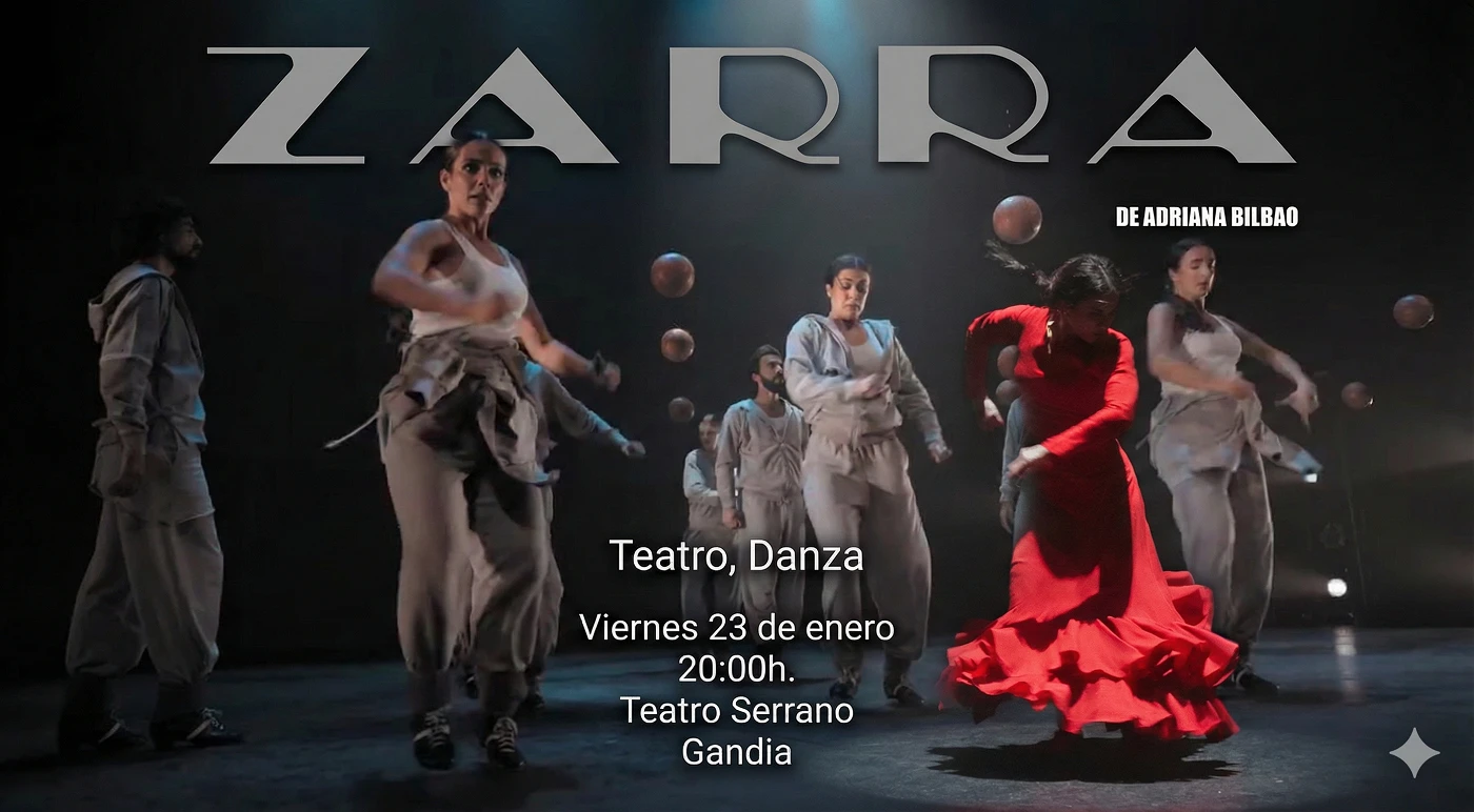 Zarra en el Teatro Serrano de Gandia