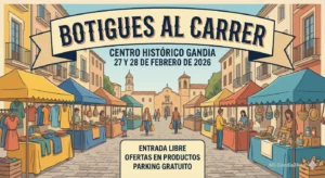 Botigues al Carrer en Centro Histórico Gandia