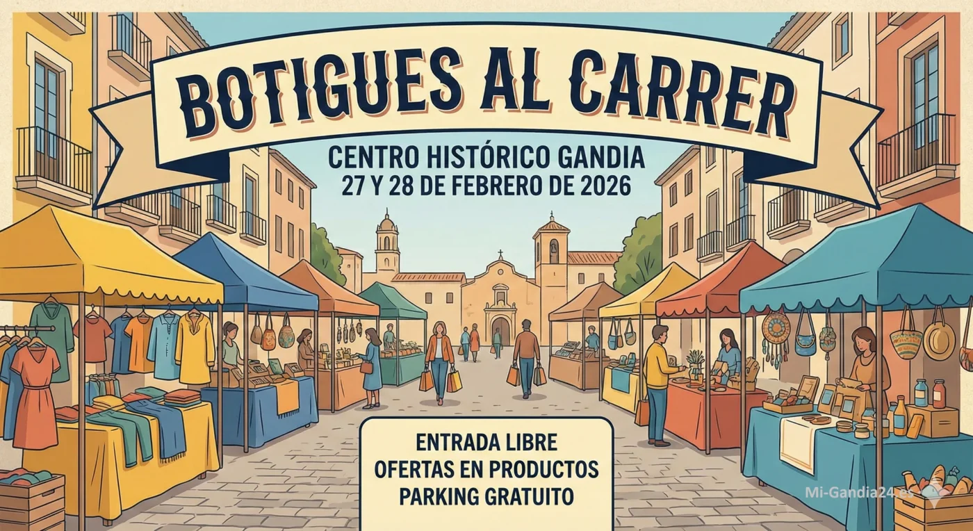 Botigues al Carrer en Centro Histórico Gandia