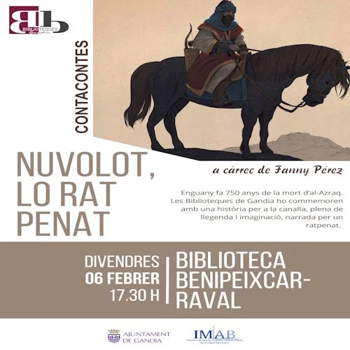 Cuentacuentos y Taller Nuvolot, lo rat penat