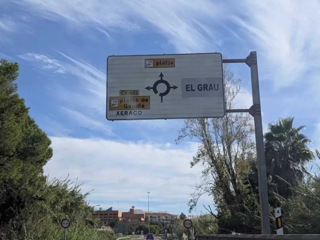 El puente de la N-332 en Gandia encara su recta final 1 El puente de la N-332