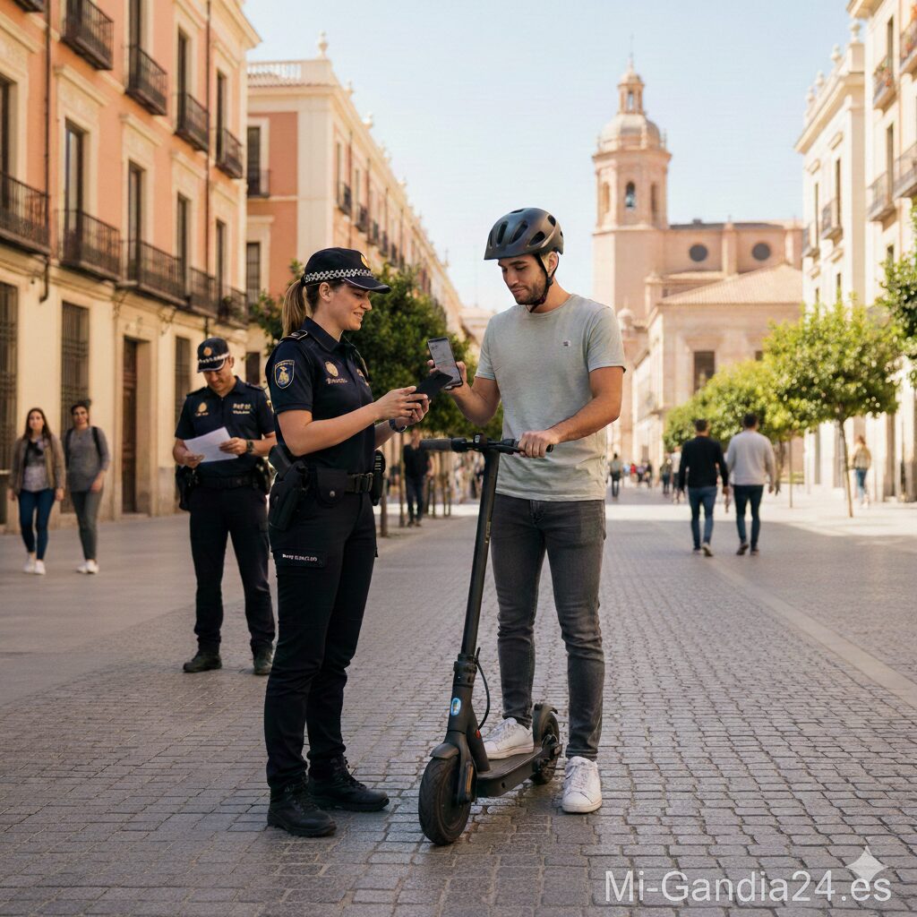 Gandia endurece las multas para patinetes 1 Gandia endurece las multas para patinetes