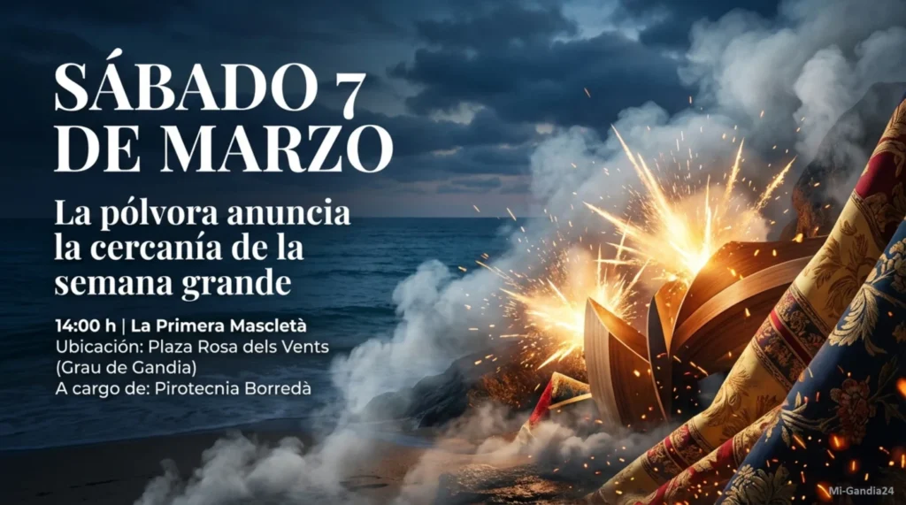 Guía de las Fallas de Gandia 2026