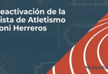 Gandia retoma las obras de la pista de atletismo Toni Herreros la pista de atletismo Toni Herreros