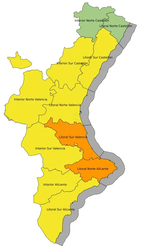 Alerta Naranja C.Valencia