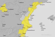 Gandia y La Safor: AEMET activa avisos meteorológicos Gandia y La Safor AEMET activa avisos