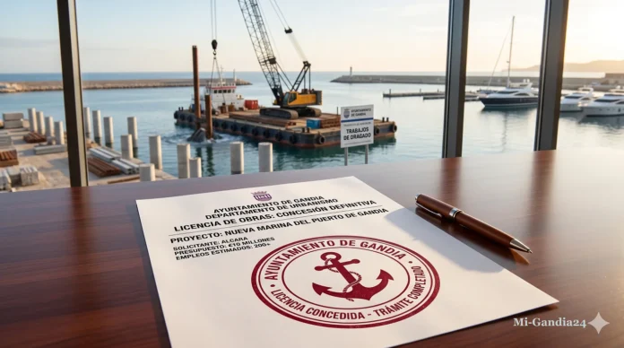 Licencia de obras para la Nueva Marina