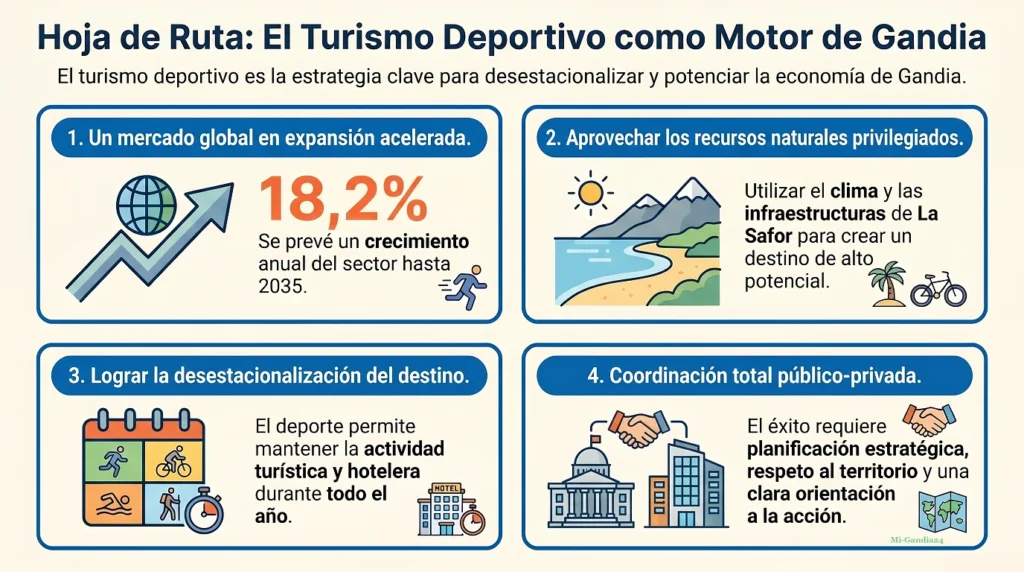 Turismo deportivo Gandia y Safor