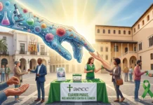 «Cuando paras, nos movemos contra el cáncer» cuestación contra el cáncer
