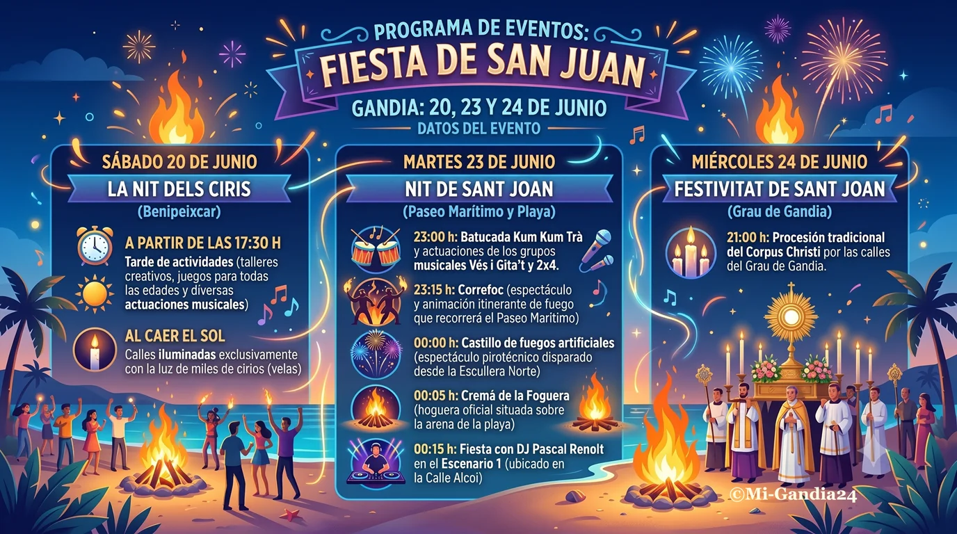 Fiestas de Sant Joan - Gandia 4 Fiestas de Sant Joan - Gandia