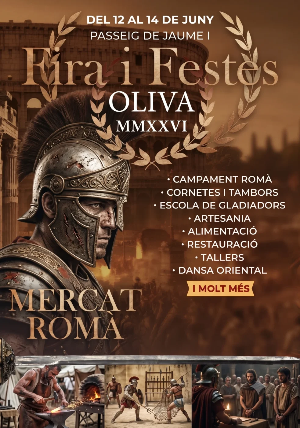 Mercat Romà - Oliva 5 Mercat Romà en Oliva