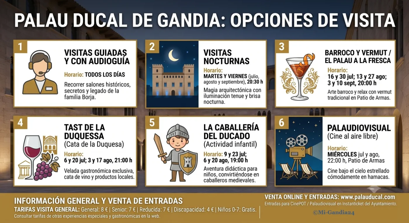 Verano en el Palau Ducal
