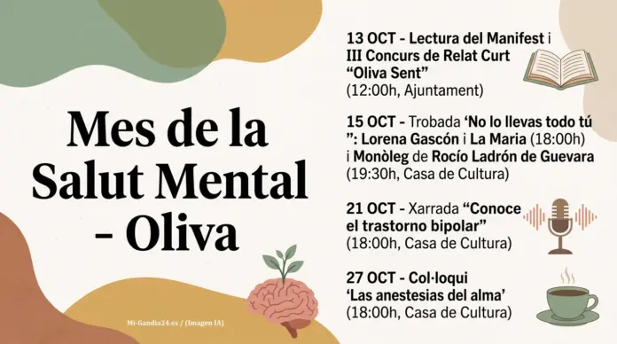 Oliva - Mes de la Salud Mental Oliva - Mes de la Salud Mental
